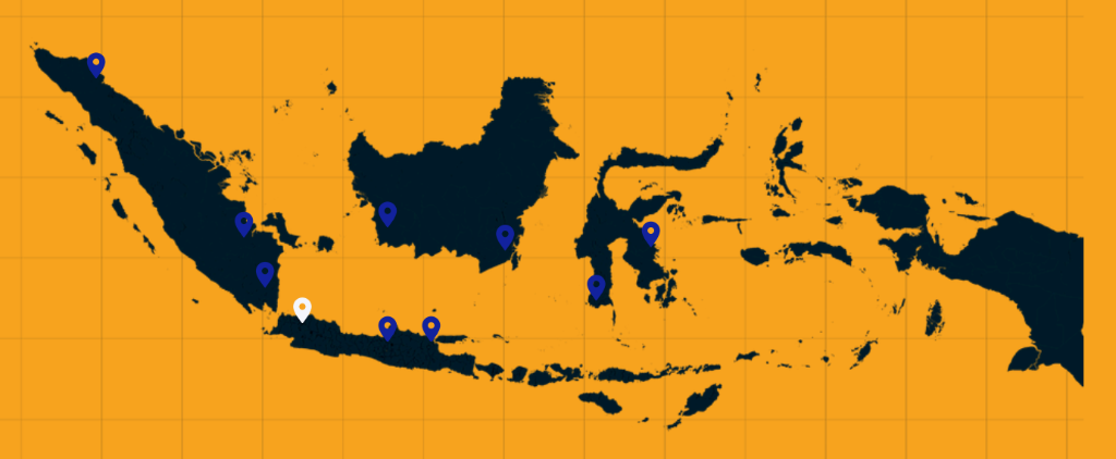 Peta Jangkauan HANGCHA Indonesia
