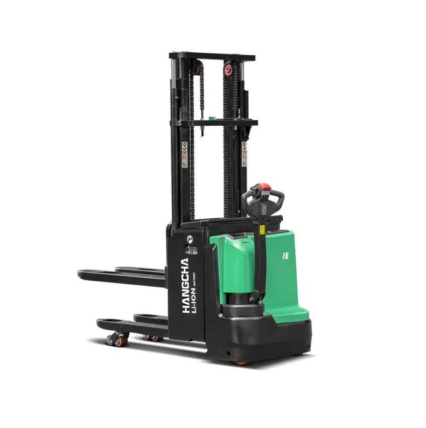 X series pallet stacker with initial lift