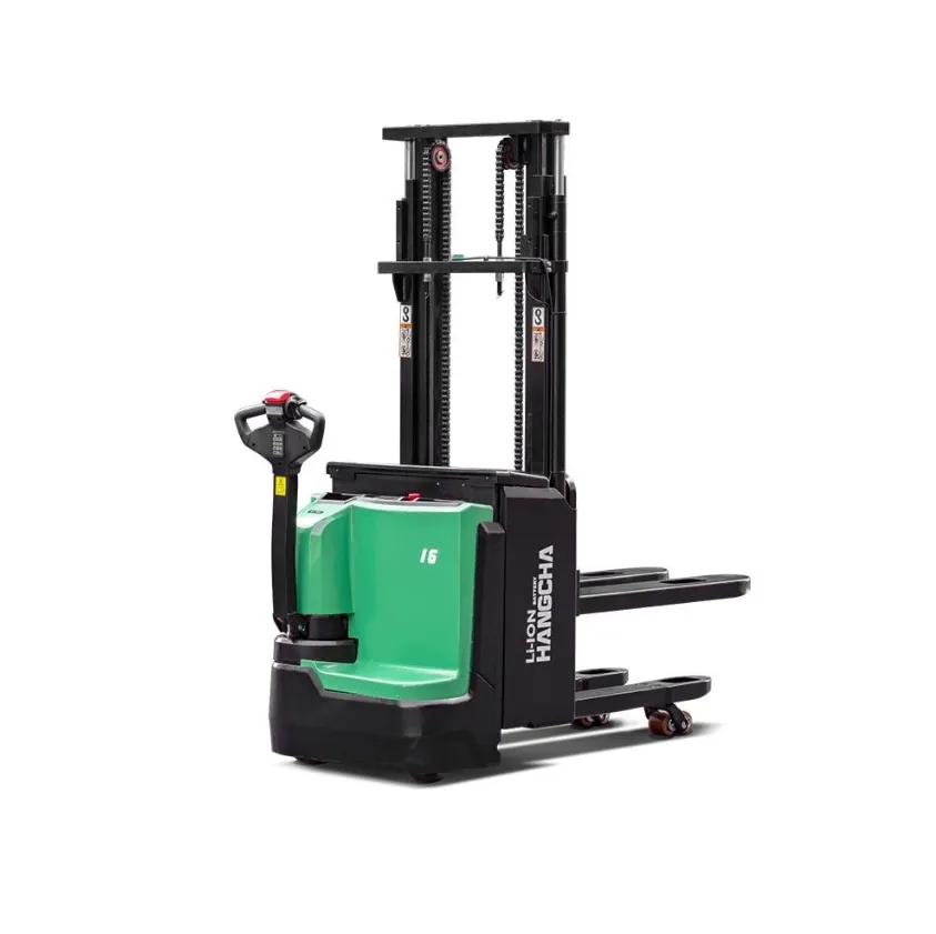 X series pallet stacker with initial lift