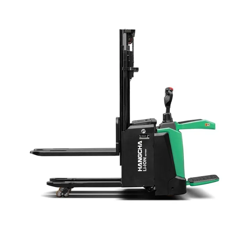 X series pallet stacker with initial lift